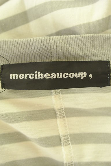 mercibeaucoup（メルシーボークー）の古着「６分袖ボーダードルマンワンピース（ワンピース・チュニック）」大画像６へ