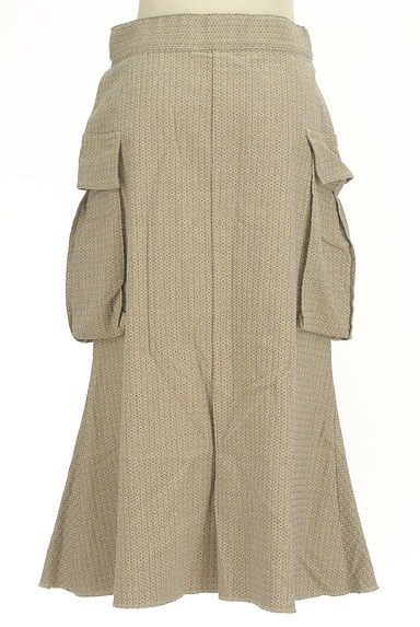 mercibeaucoup（メルシーボークー）の古着「サイドポケットミモレスカート（ロングスカート・マキシスカート）」大画像２へ