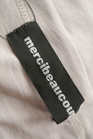 mercibeaucoup（メルシーボークー）の古着「ドットカンマロゴドルマンＴシャツ（カットソー・プルオーバー）」大画像６へ
