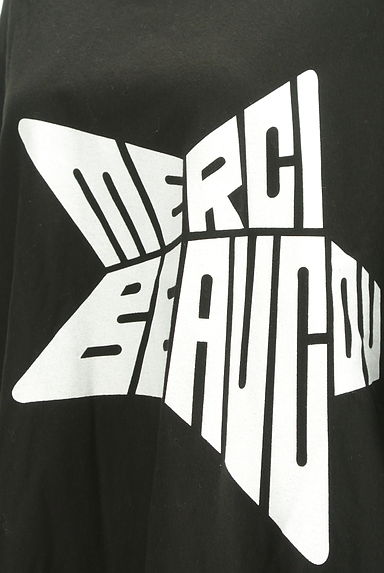 mercibeaucoup（メルシーボークー）の古着「星ロゴプリントドルマンカットソー（カットソー・プルオーバー）」大画像４へ