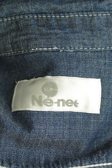 Ne-net（ネネット）の古着「猫刺繍デニムシャツ（カジュアルシャツ）」大画像６へ