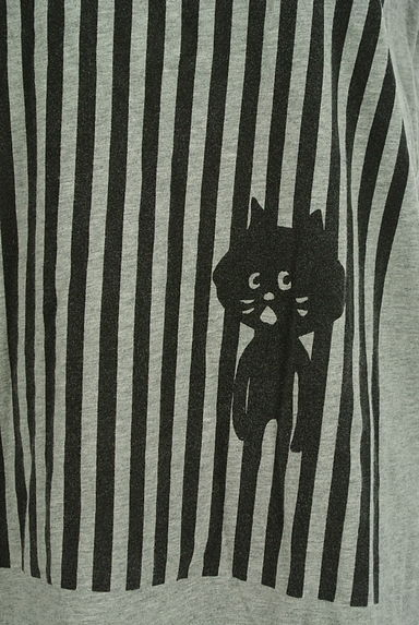 Ne-net（ネネット）の古着「モノトーン猫プリントTシャツ（Ｔシャツ）」大画像４へ