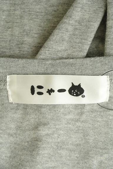 Ne-net（ネネット）の古着「モノトーン猫プリントTシャツ（Ｔシャツ）」大画像６へ