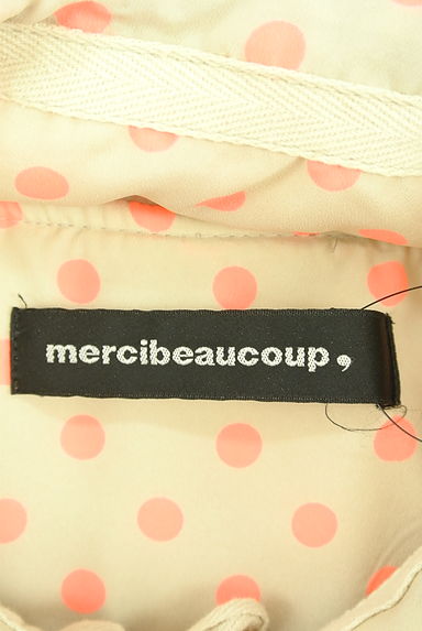 mercibeaucoup（メルシーボークー）の古着「ボリューム襟ドット柄ブルゾン（ブルゾン・スタジャン）」大画像６へ