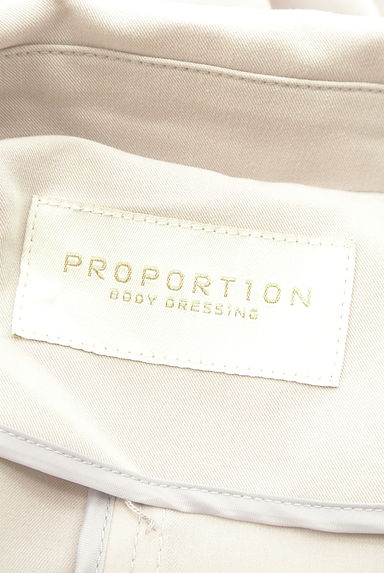 PROPORTION BODY DRESSING（プロポーションボディ ドレッシング）の古着「ウエストリボンロングトレンチコート（トレンチコート）」大画像６へ