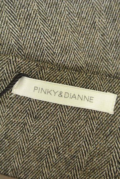 Pinky＆Dianne（ピンキー＆ダイアン）の古着「ベルト付き膝下ヘリンボーンタイトスカート（スカート）」大画像６へ