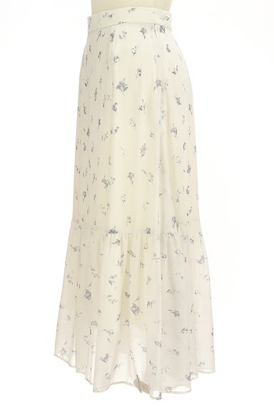 31 Sons de mode（トランテアン ソン ドゥ モード）の古着「小花柄ロングシフォンスカート（ロングスカート・マキシスカート）」大画像４へ