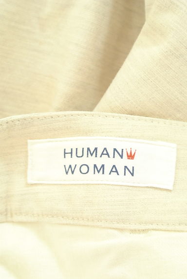 HUMAN WOMAN（ヒューマンウーマン）の古着「杢コットンドライアンクルパンツ（パンツ）」大画像６へ