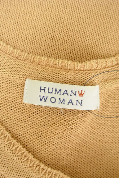 HUMAN WOMAN（ヒューマンウーマン）の古着「七分袖ニットカーデ（カーディガン・ボレロ）」大画像６へ