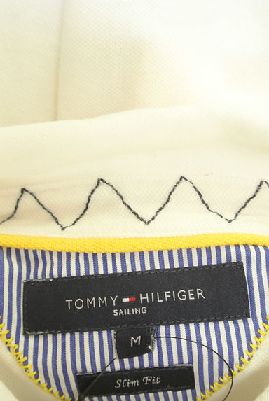 TOMMY HILFIGER（トミーヒルフィガー）の古着「マルチカラーデザインポロシャツ（ポロシャツ）」大画像６へ
