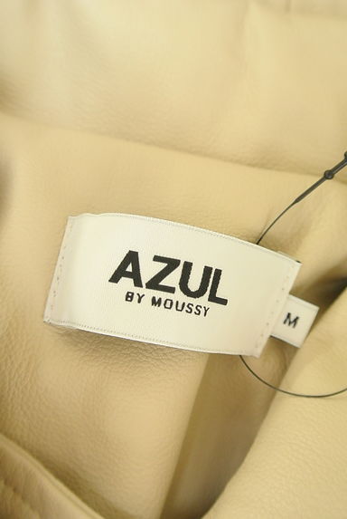 AZUL by moussy（アズールバイマウジー）の古着「エコレザーライダースジャケット（ブルゾン・スタジャン）」大画像６へ