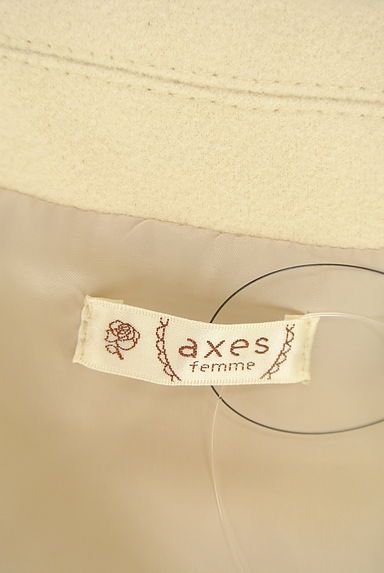 axes femme（アクシーズファム）の古着「レース襟ロングコート（コート）」大画像６へ