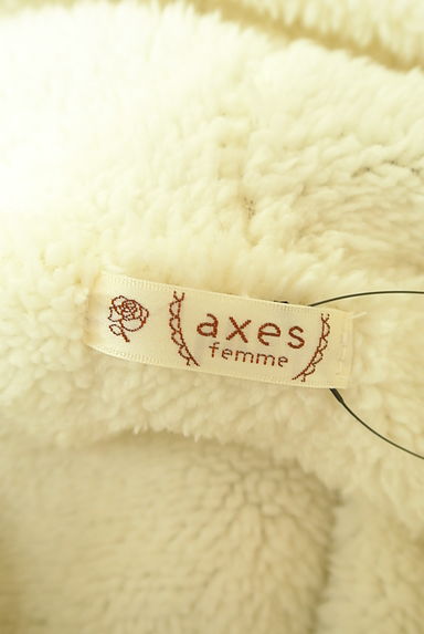 axes femme（アクシーズファム）の古着「ショートニットポンチョコート（コート）」大画像６へ