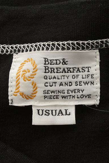 bed&breakfast（ベッドアンドブレックファスト）の古着「ラウンドヘムステッチカットソー（カットソー・プルオーバー）」大画像６へ