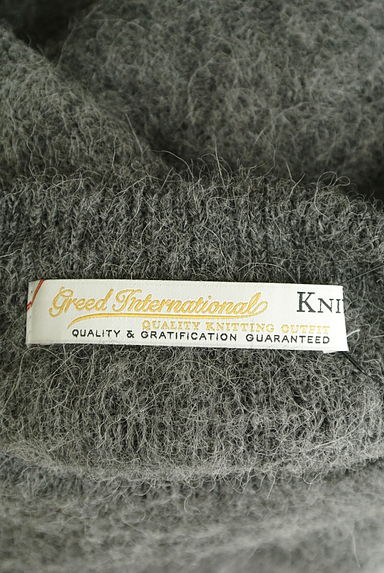 GREED INTERNATIONAL（グリードインターナショナル）の古着「ボリュームパフ袖アルパカセーター（セーター）」大画像６へ