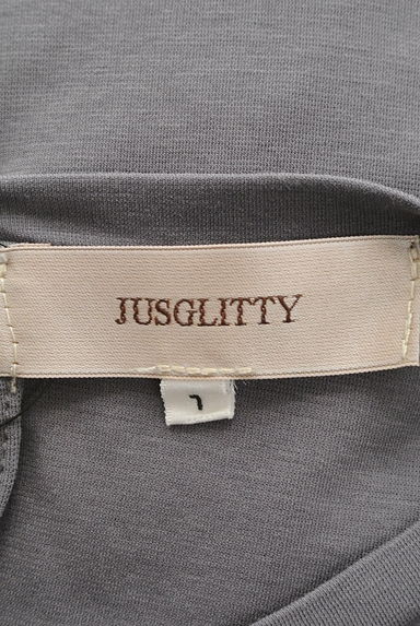 JUSGLITTY（ジャスグリッティー）の古着「ラッフルカットソーとレーススカートセット（セットアップ（ジャケット＋スカート））」大画像６へ