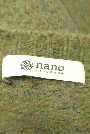 nano・universe（ナノユニバース）の古着「アルパカ混ドロップショルダーニット（セーター）」大画像６へ