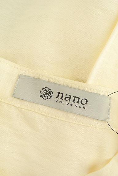nano・universe（ナノユニバース）の古着「デザインバンドカラーブラウス（ブラウス）」大画像６へ