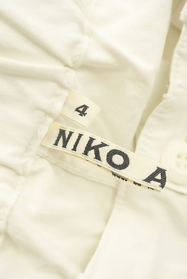 niko and...（ニコ アンド）の古着「タック白パンツ（パンツ）」大画像６へ