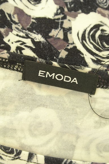 EMODA（エモダ）の古着「薔薇柄８分袖カットソー（カットソー・プルオーバー）」大画像６へ