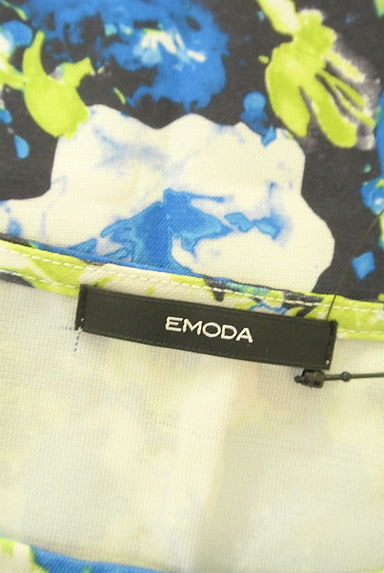 EMODA（エモダ）の古着「ヴィヴィット花柄プルオーバー（カットソー・プルオーバー）」大画像６へ
