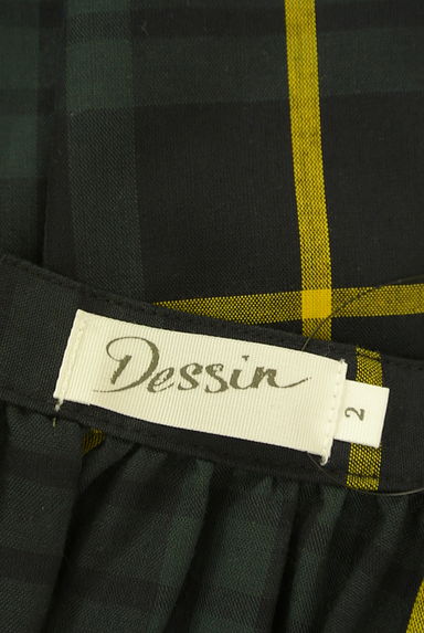 Dessin（デッサン）の古着「チェック柄スキッパーカットソー（カットソー・プルオーバー）」大画像６へ