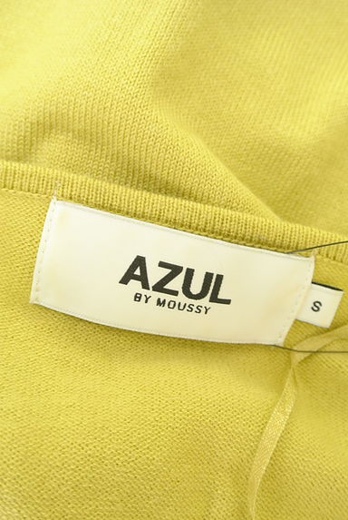 AZUL by moussy（アズールバイマウジー）の古着「ゆるっとカラーＶネックニット（ニット）」大画像６へ