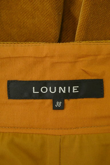 LOUNIE（ルーニィ）の古着「フロントボタンツイルロングスカート（ロングスカート・マキシスカート）」大画像６へ