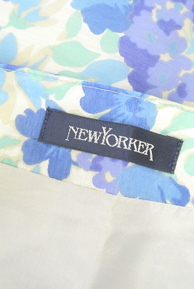 NEW YORKER（ニューヨーカー）の古着「花柄膝下フレアスカート（スカート）」大画像６へ