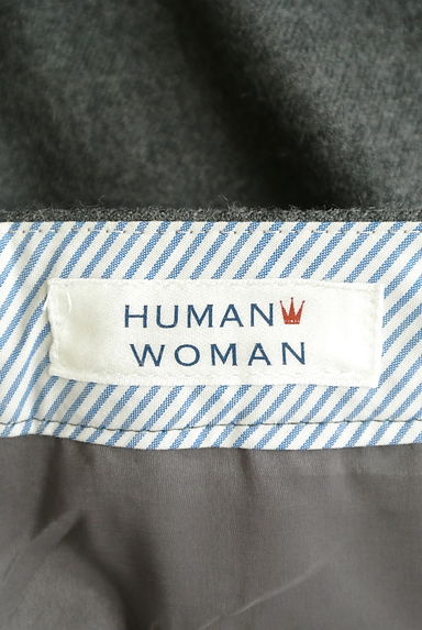HUMAN WOMAN（ヒューマンウーマン）の古着「ウール混パンツ（パンツ）」大画像６へ