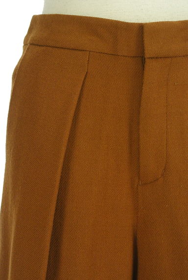 HUMAN WOMAN（ヒューマンウーマン）の古着「ミモレ丈タックウールパンツ（パンツ）」大画像４へ