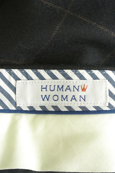 HUMAN WOMAN（ヒューマンウーマン）の古着「グラフチェック柄ウールパンツ（パンツ）」大画像６へ