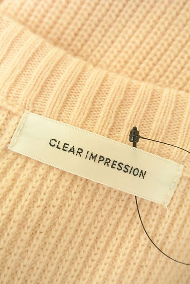 CLEAR IMPRESSION（クリアインプレッション）の古着「アンゴラ混ラグランスリーブニット（セーター）」大画像６へ