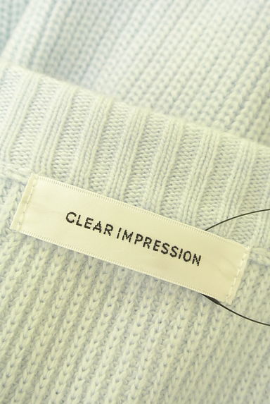CLEAR IMPRESSION（クリアインプレッション）の古着「アンゴラ混ラグランスリーブニット（セーター）」大画像６へ