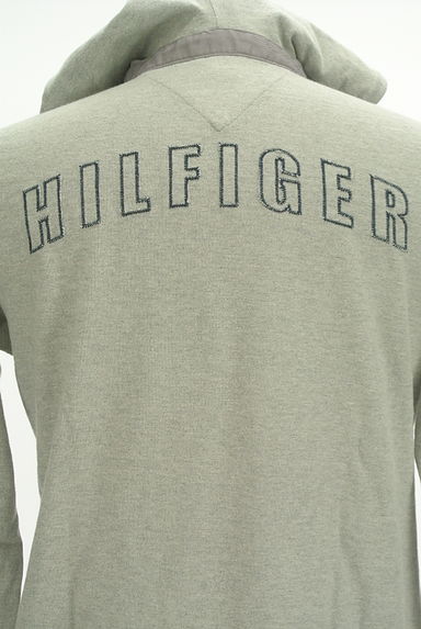 TOMMY HILFIGER（トミーヒルフィガー）の古着「ワッペンデザインパーカー（スウェット・パーカー）」大画像５へ