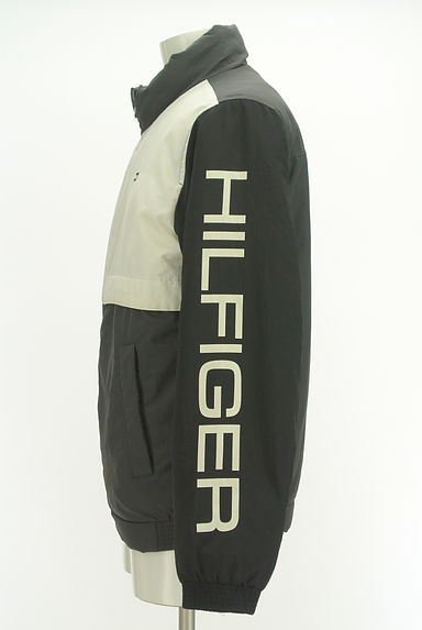 TOMMY HILFIGER（トミーヒルフィガー）の古着「中綿ジップアップ配色ブルゾン（ブルゾン・スタジャン）」大画像３へ
