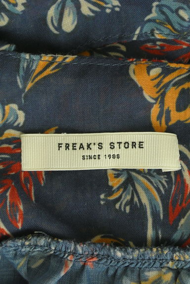 FREAK'S STORE（フリークスストア）の古着「フロントリボン花柄シフォンビスチェ（カットソー・プルオーバー）」大画像６へ