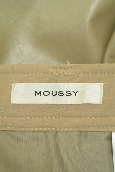 MOUSSY（マウジー）の古着「台形エコレザーミニスカート（ミニスカート）」大画像６へ