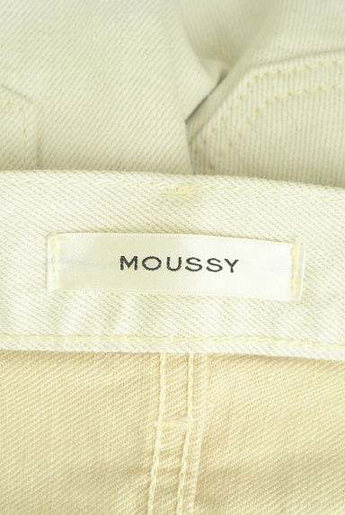 MOUSSY（マウジー）の古着「ハイウエストホワイトデニムパンツ（デニムパンツ）」大画像６へ