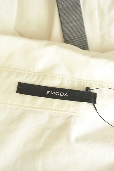 EMODA（エモダ）の古着「グレンチェック柄ビスチェドッキングシャツ（カジュアルシャツ）」大画像６へ