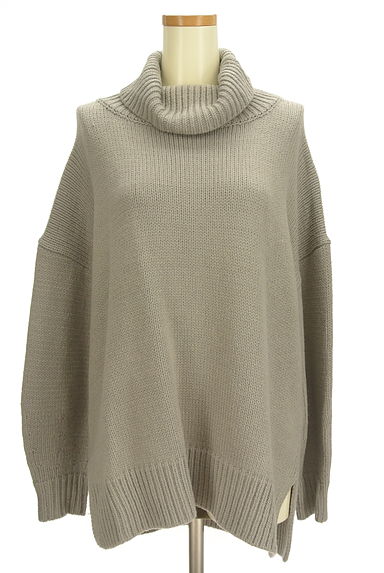 MOUSSY（マウジー）の古着「オフタートルニットプルオーバー（セーター）」大画像１へ