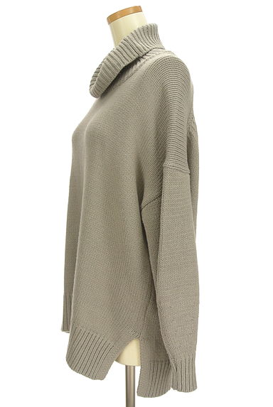 MOUSSY（マウジー）の古着「オフタートルニットプルオーバー（セーター）」大画像３へ