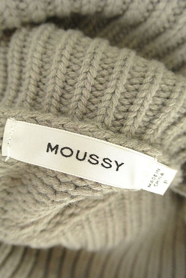 MOUSSY（マウジー）の古着「オフタートルニットプルオーバー（セーター）」大画像６へ