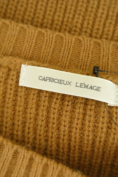 CAPRICIEUX LE'MAGE（カプリシュレマージュ）の古着「フロントリボンドロップショルダーニット（セーター）」大画像６へ
