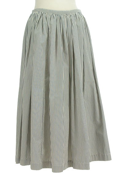 Lois CRAYON（ロイスクレヨン）の古着「ストライプミモレスカート（ロングスカート・マキシスカート）」大画像１へ