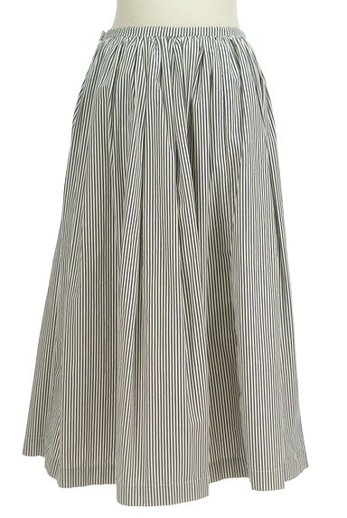 Lois CRAYON（ロイスクレヨン）の古着「ストライプミモレスカート（ロングスカート・マキシスカート）」大画像２へ