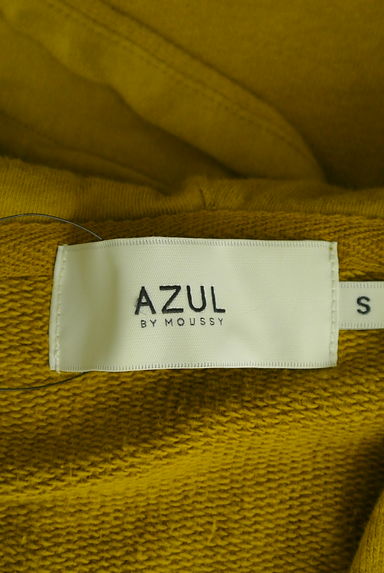 AZUL by moussy（アズールバイマウジー）の古着「キーネックスウェットパーカー（スウェット・パーカー）」大画像６へ