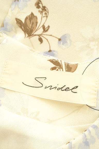 Snidel（スナイデル）の古着「花柄フリルフレア膝丈ワンピース（ワンピース・チュニック）」大画像６へ