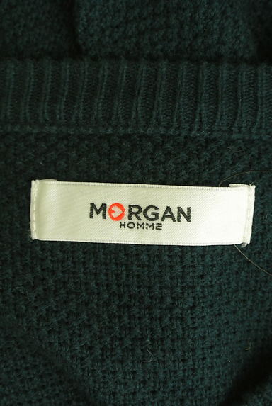 MORGAN HOMME（モルガン オム）の古着「鹿の子編みクルーネックカットソー（カットソー・プルオーバー）」大画像６へ