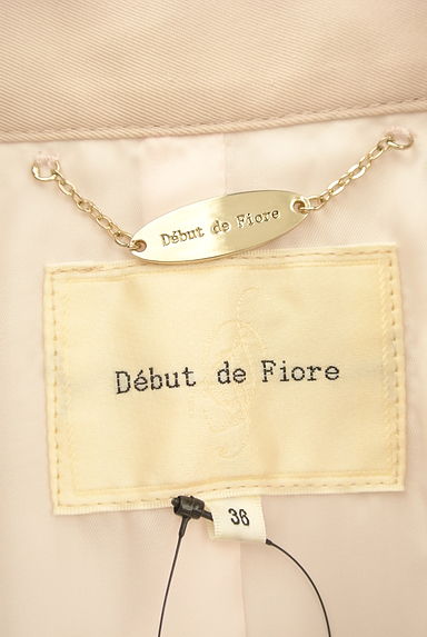 Debut de Fiore by LAISSE PASSE（デビュー・ド・フィオレ）の古着「美フレアミドルトレンチコート（トレンチコート）」大画像６へ